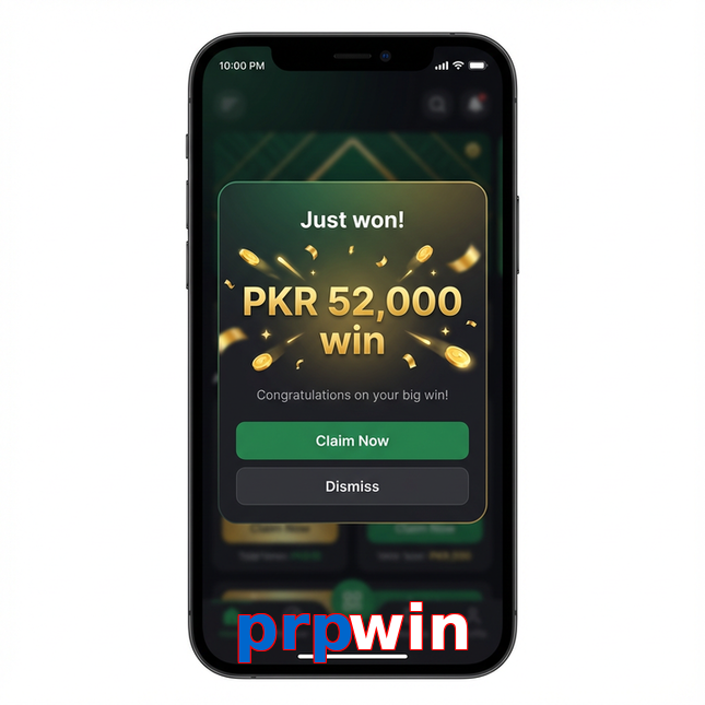 Main screen of Prpwin win page for PK players